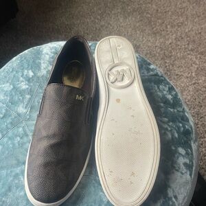 Michael Kors Black Slip-On Sneakers